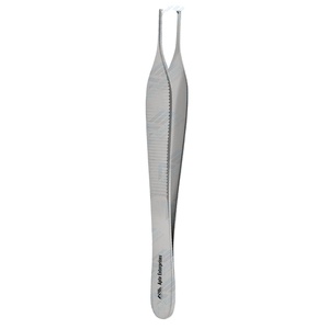 Fórceps de tejido Instrumentos quirúrgicos dentales Fórceps de tejido recto Instrumentos médicos de acero inoxidable - Product Image 1