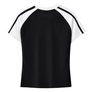 เสื้อยืดคอตตอน 100% น้ำหนัก 260 กรัม คอกลม แขนสั้น แบบเรียบ รับออกแบบลายเอง สีพื้น ดีไซน์ทันสมัย ราคาขายส่ง - Product Image 3