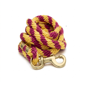 Nouveauté : Corde de trelage pour cheval en nylon épais bicolore, confortable et durable, avec accessoires - Product Image 1