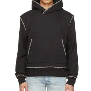 Sweat-shirt en molleton de coton personnalisé de haute qualité avec impression sérigraphique et broderie, sweat-shirt très demandé fabriqué en usine à prix avantageux - Product Image 1