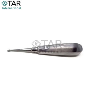Élévateur dentaire à pointe spatulée ELE 0063 pour l'extraction des racines molaires, instrument chirurgical médical à manche creux en acier inoxydable pour implants - Product Image 2