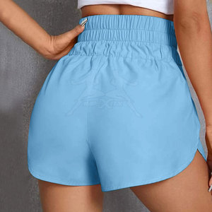 Shorts de sport pour femmes en tissu doux, design extensible et flexible, vêtements de sport confortables pour l'exercice - Product Image 2