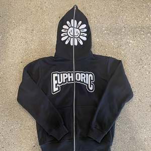 Sudadera con capucha de peso pesado para hombre con estampado gráfico de planetas, estilo urbano, con efecto desgastado, tipo chándal - Product Image 5