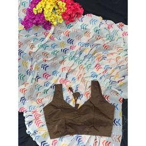 Ropa de fiesta con estampado de flores secuencia de trabajo Sari Blanco - Product Image 1