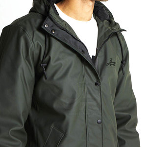Veste coupe-vent d'hiver pour homme, en matière légère et coupe confortable, idéale pour un style streetwear décontracté. - Product Image 6