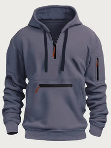 Sudadera con Capucha Extra Grande de Felpa de Algodón para Hombre, Estilo Y2K, Personalizada, de Alta Calidad, con Bordado 3D, Tejido Grueso de 360 g - Product Image 6