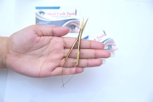 Professional Stainless Steel <b>Micro</b> Spring Scissors Straight Tip Eyebrow <b>Extension</b> Precision Beauty Scissors Multi Color - Product Image 1