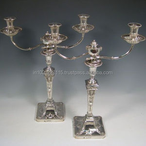 Sturdy multipurpose aluminum candelabra for event <b>planners</b> wedding decorators and luxury event table stylists - Product Image 6