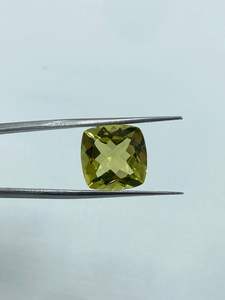 Cuarzo Limón Natural Cuadrado Amarillo Claro Transparente de Alto Brillo, Gema para Joyería, Precio al por Mayor, Exportador - Product Image 6