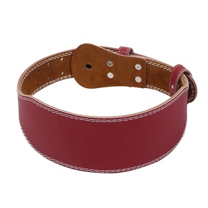 Cinturón de levantamiento de pesas de cuero de primera calidad GAF, longitud ajustable, logotipo personalizado disponible, para hombres y mujeres - Product Image 2