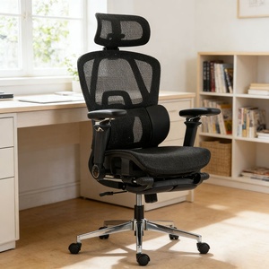 <span class=keywords><strong>Sedia</strong></span> da Ufficio Traspirante in Rete Completa con Sollevatore a Gas di Classe 4, Sedie da <span class=keywords><strong>Scrivania</strong></span> per Casa e Ufficio con Braccioli 9D e Profondità del Sedile Regolabile - Product Image 5