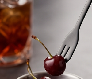 Minimalist Stainless Steel Cocktail Stirrer Double Headed Spoon Fork <b>Bar</b> <b>Tool</b> Durable Mixing Utensil For Cocktails - Product Image 2