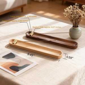 Porte-encens en bois fait main |   Porte-encens en bois |   Diffuseur d'encens |   Cadeau en bois |   Cadeau pour les pères |   Cadeau pour les mères - Product Image 6