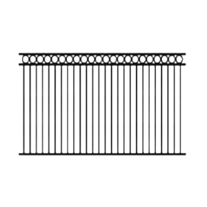 Paneles de Cerca Metálica Decorativa de Alta Resistencia para Jardín, Anillos Sólidos de Metal, al Mejor Precio al por Mayor - Product Image 1