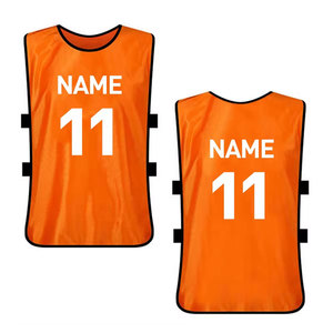 Custom logo <b>training</b> <b>bibs</b> quick dry polyester pinnie vests for gym fitness workouts wholesale supplier - Product Image 5