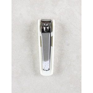 K Beauty, cortaúñas portátil compacto de acero inoxidable con puntos, herramienta de manicura y pedicura afilada y duradera hecha en Corea - Product Image 1