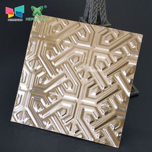 แผ่นสแตนเลสเกรด201โรสโกลด์ราคาโรงงานประทับสำหรับบริการดัดตกแต่งพื้นผิว Ba - Product Image 2