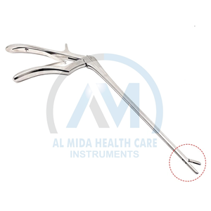 Al Mida Healthcare AMHC-R-12 Straight Neurosurgical Forceps 22cm <b>Bite</b> Width 2.0mm Manual Surgical Clamp CE Certified Instrument - Product Image 6