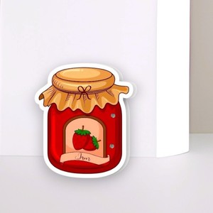 Customized <b>Cookie</b> <b>Jar</b> With Bow And Chocolate Chip <b>Cookies</b> Acrylic Magnetic Lash Eyelashes Tools Lash Tiles Round Glass - Product Image 5