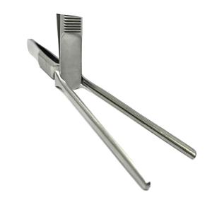 Pince à bouledogue droite Debakey de qualité supérieure, forceps atraumatique, instruments chirurgicaux manuels en acier inoxydable - Product Image 4