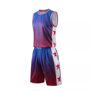 Men's High Quality Summer Basketball Uniforms Customized Breathable Plus Size Printed Basketball Uniforms - Product Image 2