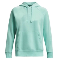 Unisex Nane Yeşili Kapüşonlu Uzun Kollu Düz Renk Örme Pamuklu Cepli Sweatshirt Nefes Alabilen Tasarım