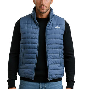 Gilet matelassé pour homme de haute qualité avec coutures durables et coupe confortable, idéal pour la superposition hivernale, service OEM - Product Image 3