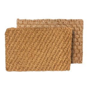 Los mejores productos ALFOMBRA DE INTERIOR/ALFOMBRA DE PUERTA Proteja sus pisos: alfombrillas de fibra de coco para interiores, 2 tipos, 40x60cm, 100% de fibra de coco - Product Image 1