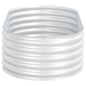 Fournitures de jardin surélevées en acier galvanisé argenté 63 "x 31.5" x 17.3" - Product Image 2