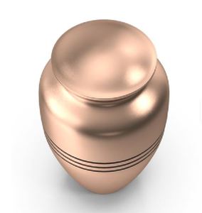 Gold Plated 200 Cubic Inch Capacity Cremation Urn Metal Keepsake <b>Casket</b> <b>for</b> Human <b>Ashes</b> Decorative Memorial Container - Product Image 3