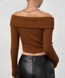 Top Casual para Mujer con Hombros Descubiertos, Moderno y Cómodo para Fiestas y Uso Diario - Product Image 3