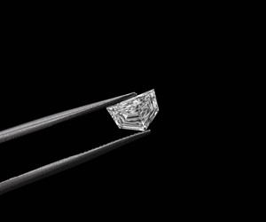 Diamant de laboratoire cultivé certifié IGI OM GEMS, coupe Cadillac spéciale, 0,45 ct, E VVS-VS, percé au laser, coupe unique personnalisée, vente chaude - Product Image 3