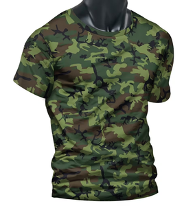 T-shirt de chasse pour homme, nouvelle conception, confortable, de haute qualité, en polyester imperméable et coupe-vent, imprimé, fabriqué au Pakistan, grande taille - Product Image 5