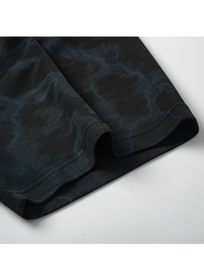 เสื้อยืดโอเวอร์ไซส์ลายพิมพ์สำหรับผู้ชาย พิมพ์โลโก้ตามสั่งด้วยเทคนิค Sublimation สไตล์ลำลองแนวสตรีทแขนสั้นคอกลม - Product Image 5