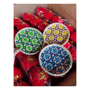 Panier de tri en bambou artisanal écologique en promotion – Conteneur alimentaire suspendu, plateaux de rangement, vaisselle de cuisine à prix réduit - Product Image 4