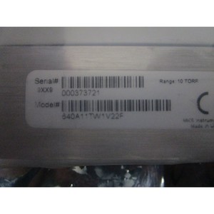 ตัวควบคุมการไหลของมวล MKS 640A11TW1V22F, MFC, 10 - อุปกรณ์และอะไหล่เซมิคอนดักเตอร์ระดับโลกที่เชื่อถือได้ - Product Image 5