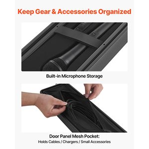 Borsa per Strumenti a 12 Scomparti con Vano per Rack Poco Profondo e Costruzione in Polietilene - Product Image 6