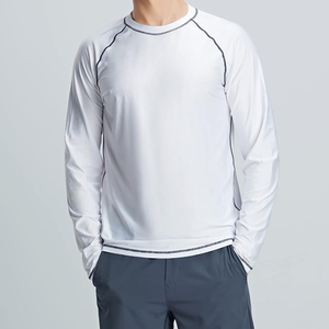<b>Men's</b> Rash Guard Long Sleeve <b>Compression</b> <b>Shirt</b> BJJ MMA Training Surf Breathable Quick Dry UPF50+ Anti-Chafe Eco-Friendly - Product Image 3