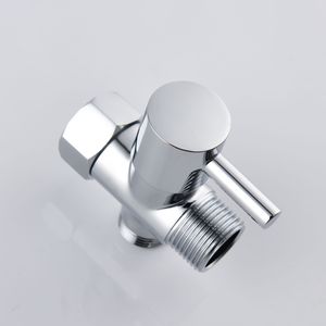 วาล์วทองเหลืองสำหรับโถสุขภัณฑ์แบบ G7/8 ตัวเมีย พร้อมวาล์วฟลัชแบบ G15/16 ตัวผู้ และวาล์วต่อแบบ G1/2 ตัวผู้ สำหรับบิเดต์ - Product Image 6