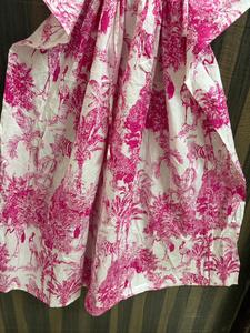 Vestido Maxi Tipo Caftán de Algodón con Estampado Tropical para Mujer, Estilo Boho, para la Playa, Holgado, Lavable, para Uso Diario, Tipo Kimono - Product Image 2