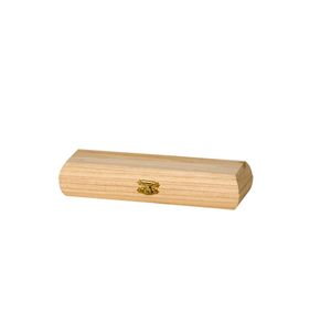 Boîte à stylos en bois écologique en bois d'acacia, étui à stylos pour Thanksgiving, poli, avec logo gravé sur mesure - Product Image 2