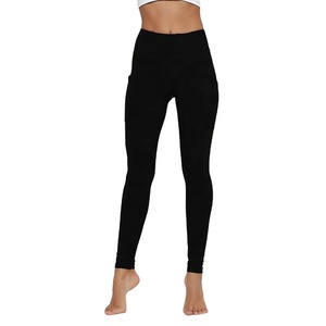 2024 mode Leggings décontractés en gros leggings de compression femmes bout à bout taille haute Yoga extensible sport Leggings - Product Image 1
