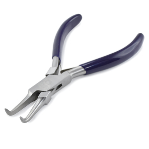 Pince à bec long de précision en acier inoxydable pour la fabrication de bijoux, la création de perles et le tressage de fils - Product Image 1
