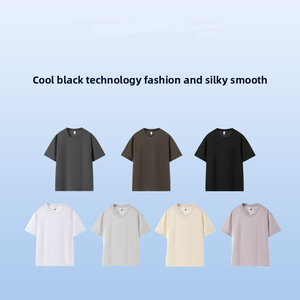 <b>Men's</b> <b>Cool</b> Fiber <b>T</b>-<b>Shirt</b> Short Sleeve O-Neck Solid Color Casual Wear Breathable Knitted Regular Fit Made in Pakistan - Product Image 5