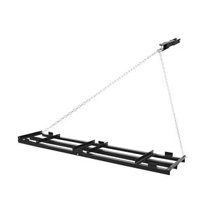 Aratro livellante per carichi pesanti con larghezza regolabile, capacità di carico 50 libbre, 96 x 20 pollici, trainabile per vialetti e prati - Product Image 1