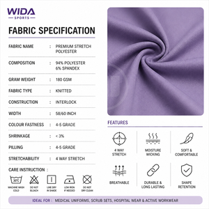 Medical Scrub <b>Set</b> Manufacturer Custom Nursing Workwear Supplier for Beauty Salons Eco-Friendly Polyester Rayon Spandex High - Product Image 6