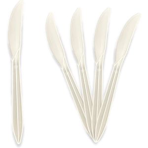 Confezione da 1000 Posate Monouso in Plastica Bianca di Peso Medio per Feste, Catering e Ordini da Asporto - Product Image 1