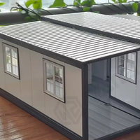 Maisons préfabriquées en acier de luxe modernes personnalisées de 20 pieds, marque Geto, modèle GT001, origine Jiangxi, résistantes à l'eau, garantie de plus de 5 ans