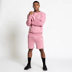 Shorts de sport pour hommes couleur rose bébé avec logo personnalisé fabriqués par Hawk Eye Sports (vérifié par PayPal) - Product Image 5