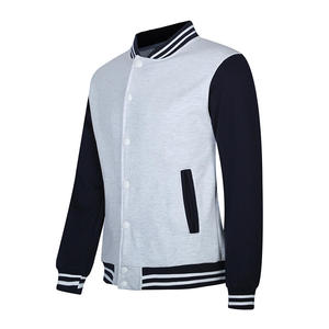 Vestes universitaires pour hommes avec broderie personnalisée sur le devant, couleur et taille personnalisées, livraison rapide pour l'hiver - Product Image 3